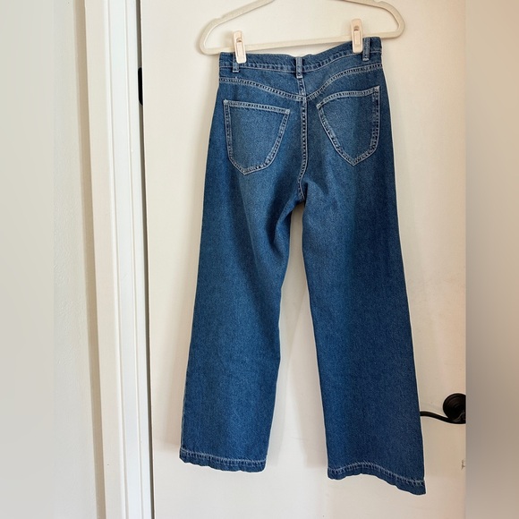 REFORMATION Denim Pants from Nava 2 Piece Set, Size 2 - Picture 2 of 5